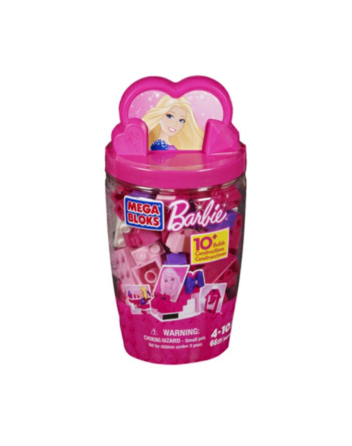 MEGA BLOKS Klocki w tubie Pantofelek