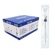 Meble i wyposażenie gabinetów medycznych - Wenflon szary 16G 1,7mm x 45mm kaniula dożylna KD-Fix 50szt - miniaturka - grafika 1