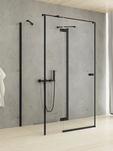 NEW TRENDY EXK-1401 Kabina REFLEXA BLACK L 120x120x200 - Kabiny prysznicowe - miniaturka - grafika 1