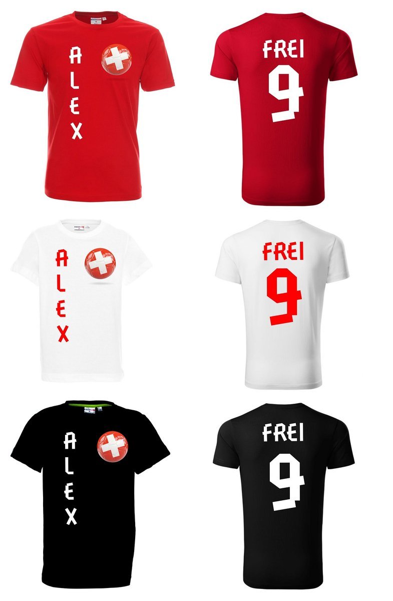 Koszulka Szwajcaria Alex FREI 9 jr