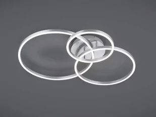 Trio Winona LED lampa sufitowa (z pilotem) RGB nikiel 670810607 - Lampy sufitowe - miniaturka - grafika 1