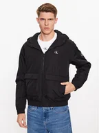 Kurtki męskie - Calvin Klein Jeans Kurtka przejściowa J30J323467 Czarny Regular Fit - miniaturka - grafika 1