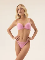 Majtki damskie - Majtki stringi Saoui Bloovii różowy S - miniaturka - grafika 1