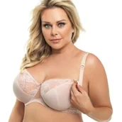 Biustonosze ciążowe - Biustonosz do karmienia Gorsenia MK15 Amy 75I - miniaturka - grafika 1