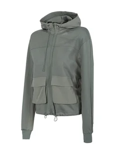 4F Bluza w kolorze khaki - Kurtki i kamizelki sportowe damskie - miniaturka - grafika 1