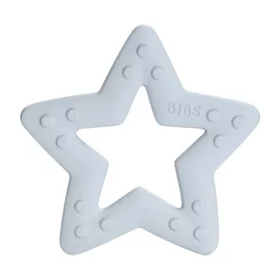 BIBS BIBS Baby Bitie STAR Baby Blue gryzak dla niemowlaka K969998 - Gryzaki dla dzieci - miniaturka - grafika 1