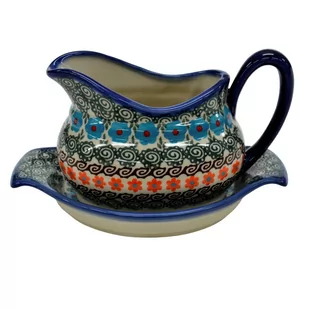 Ceramiczna sosjerka Ceramika Bolesławiec - Inne naczynia kuchenne - miniaturka - grafika 1