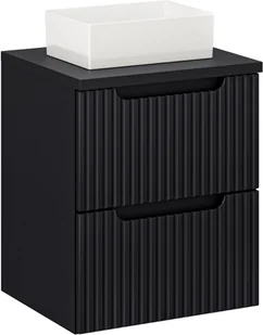 Zestaw meblowy 50cm z blatem i umywalką nablatową Gaja - Meble łazienkowe - miniaturka - grafika 1