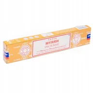 Kadzidła i dodatki - Mirra Satya Kadzidełka Myrrh Satya 15g D5DC-666F4_20200407183220 - miniaturka - grafika 1
