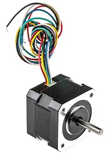 RS PRO Hybrydowy silnik krokowy 1,8° 12 V / 310 mA 6-żyłowy, 42,3 x 42,3 mm średnica wału 5 mm - Filamenty i akcesoria do drukarek 3D - miniaturka - grafika 1