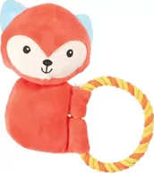 Zabawki dla psów - ZOLUX Zabawka MAXOU ze sznurkiem kol. pomarańczowy - miniaturka - grafika 1