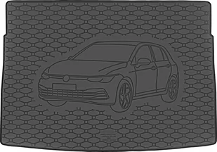 Rigum Rigum Gumowa kąpiel do bagażnika Volkswagen Golf VIII HTB 2020 - Maty bagażnikowe - miniaturka - grafika 1