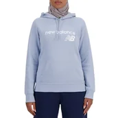 Bluzy damskie - Bluza New Balance WT03810LAY - fioletowa - miniaturka - grafika 1