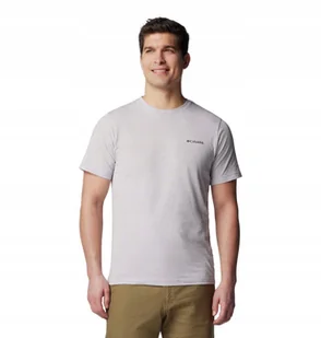 Męska koszulka Columbia Thistletown Hills Short Sleeve Columbia Grey XXL - Koszulki męskie - miniaturka - grafika 1