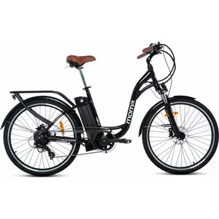 Rower elektryczny miejski holenderski 26" zasięg do 80 km - Rowery elektryczne - miniaturka - grafika 1