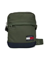 Nerki - Tommy Jeans Saszetka Tjm Ess Daily Reporter AM0AM13389 Zielony - miniaturka - grafika 1