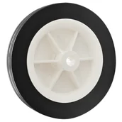 Zawiasy, okucia i inne akcesoria - Koło do wózka 105 mm/10 kg białe - miniaturka - grafika 1