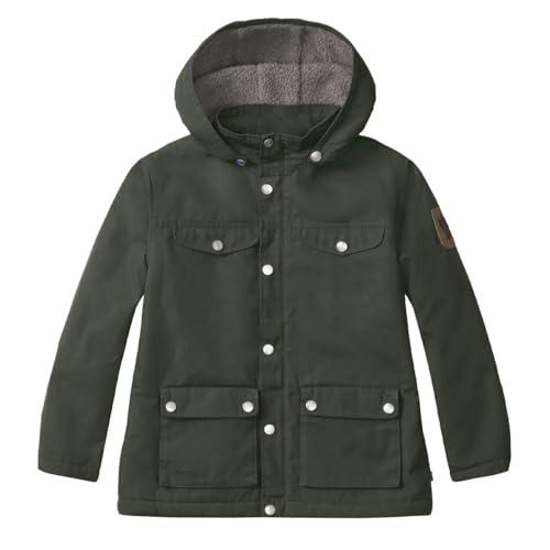 FJALLRAVEN Greenland kurtka zimowa zielony Dunkles Waldgrün 8-9 Lata