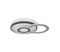 Lampy sufitowe - Globo 48552D4 - Plafon sufitowy BRIENNA LED/40W/230V biały/szary - miniaturka - grafika 1