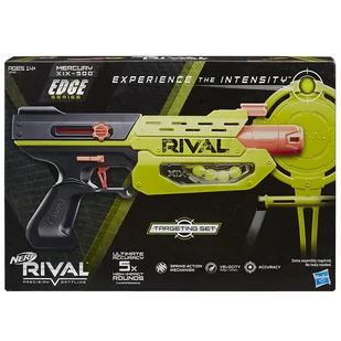 Nerf Rival Mercury Xix-500 Wyrzutnia + Tarcza Hasbro - Zabawki militarne - miniaturka - grafika 1