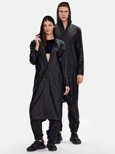 Rains Kurtka przeciwdeszczowa 18360 Czarny Regular Fit - Kurtki damskie - miniaturka - grafika 1