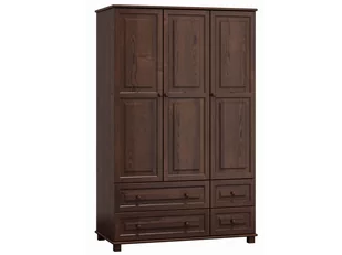 Szafa sosnowa 3D nr3 S133 orzech - Szafy - miniaturka - grafika 1