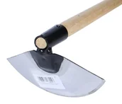 Grabie i motyki - Motyka Nierdzewna Półksieżyc Oprawna Mała - miniaturka - grafika 1