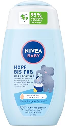 NIVEA BABY Head bis FUSS kąpiel & szampon 200 ml