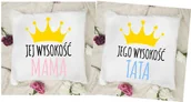 Gadżety dla niej i dla niego - zestaw dwóch poduszek dla mamy i taty - miniaturka - grafika 1