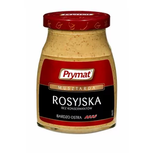 Prymat MUSZTARDA ROSYJSKA 185 G zakupy dla domu i biura 48524748 - Musztardy - miniaturka - grafika 1