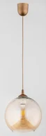 Lampy sufitowe - Tipi D25 lampa wisząca 1xE27 złota 61221 - miniaturka - grafika 1