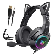 Słuchawki - ONIKUMA K9 czarne - miniaturka - grafika 1