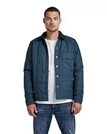 Bluzy męskie - G-STAR RAW Postino męska bluza z pikowaną kurtką, niebieski (midnight blue A790-26), L - miniaturka - grafika 1
