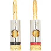 Kable - Wtyk głośnikowy NEDIS CATB26900GD (2 szt.) - miniaturka - grafika 1