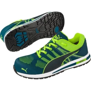 Buty ochronne Puma Elevate Knit Green Low S1P ESD HRO SRC – Zielony – 44 - Obuwie robocze - miniaturka - grafika 1