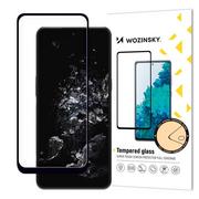 Szkła hartowane na telefon - Wozinsky Full Glue Tempered Glass szkło hartowane OnePlus 10T / OnePlus Ace Pro 9H na cały ekran z czarną ramką - miniaturka - grafika 1