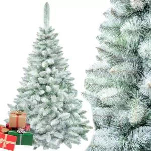 Choinka sztuczna Sosna z ośnieżonymi galęźmi 210cm - Choinki - miniaturka - grafika 1