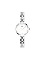 Zegarki męskie - Daniel Wellington Zegarek Elan Lumine DW00100716 Srebrny - miniaturka - grafika 1