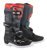 Buty motocyklowe - Buty cross/enduro TECH 7S ALPINESTARS MX kolor czarny/czerwony/fluorescencyjny/szary - miniaturka - grafika 1