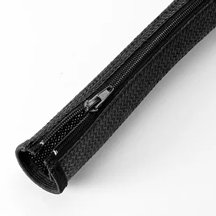 Vivolink PROZIPSLEEVE1228 rękawy kablowe Czarny - Maskownice do kabli - miniaturka - grafika 1