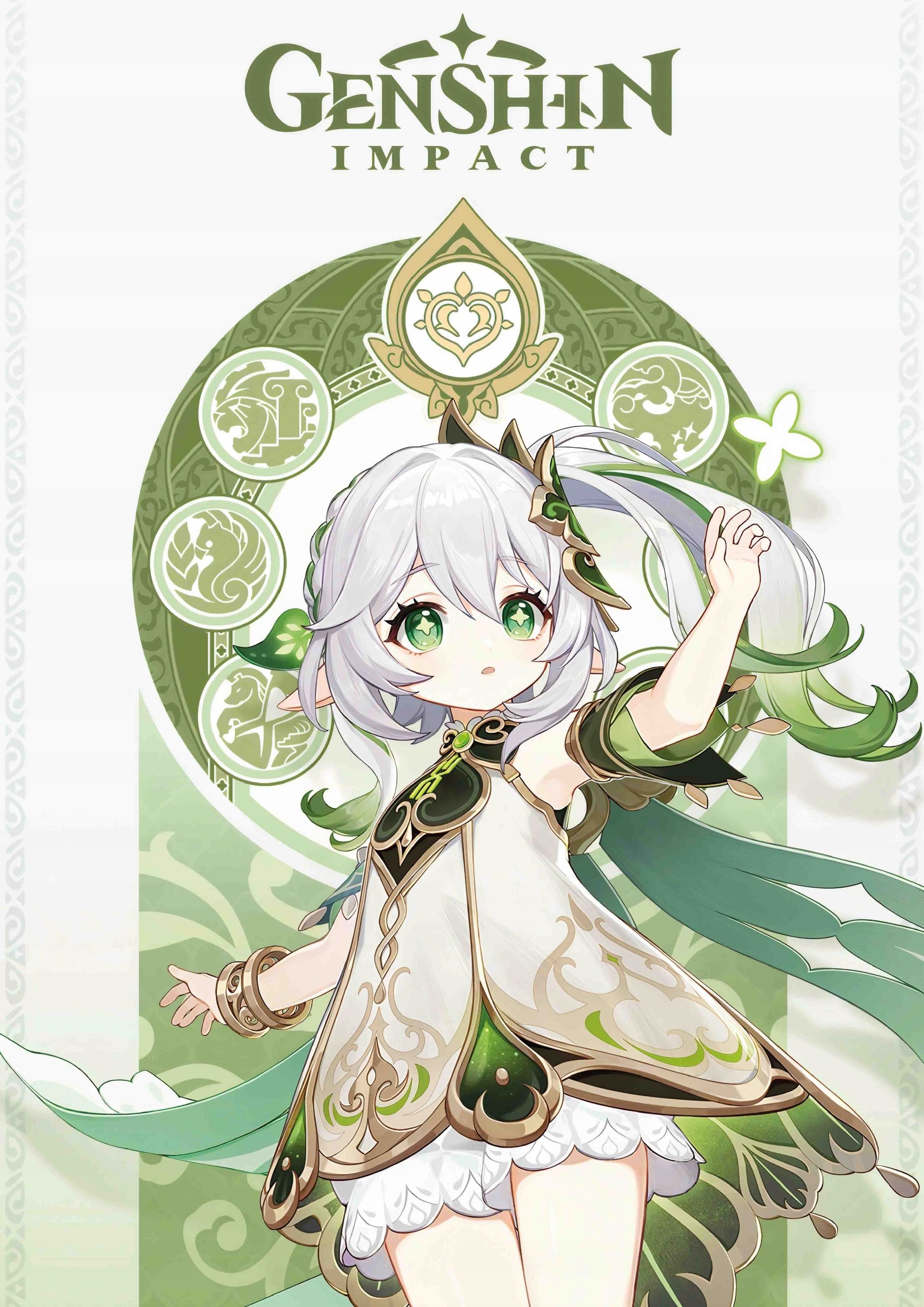 Plakat A3 Genshin Impact Anime Gra Nahida Kusanali