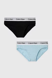 Majtki dla dzieci - Calvin Klein Underwear slipy dziecięce 2-pack kolor niebieski - grafika 1