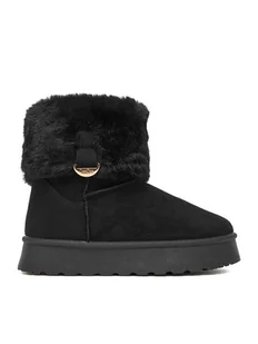 DeeZee Śniegowce CEO-CS6367-04 Czarny - Buty dla dziewczynek - miniaturka - grafika 1