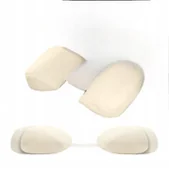 Poduszki do karmienia - Poduszka ciążowa LightEase do spania na boku podwójny klin dla ciała brzuch - miniaturka - grafika 1