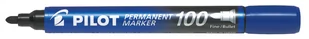 Pilot Marker permanent SCA 100 okr. - niebieski - Markery permanentne - miniaturka - grafika 1