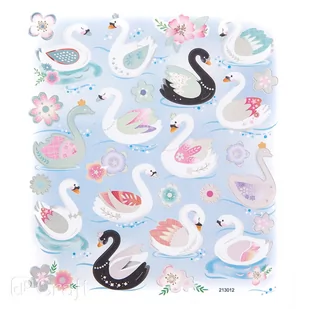 Naklejki Dekoracyjne Łabędzie 27Szt Dalprint - Scrapbooking - miniaturka - grafika 1
