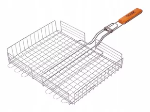 Skaut Ruszt do grillowania mięsa, ryb, warzyw z bokami 36cm 0705 - Ruszty - miniaturka - grafika 1