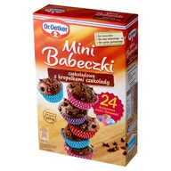 Ciasta i półprodukty do ciast - Dr. Oetker - Mini babeczki czekoladowe z kropelkami czekolady - miniaturka - grafika 1