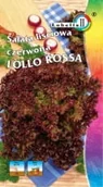 Nasiona i cebule - Sałata liściowa czerwona Lollo Rossa 1g / L / - miniaturka - grafika 1