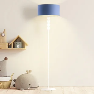 Biało-niebieska lampa podłogowa do pokoju chłopca BERMUDY - Lampy stojące - miniaturka - grafika 1